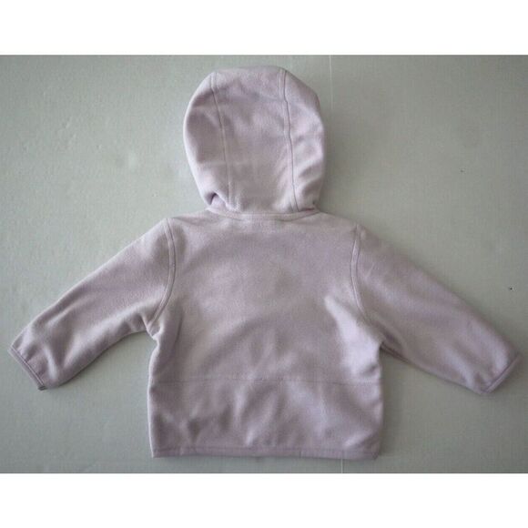 The North Face Baby Girls 3-6 Months Lavender Fog Purple Glacier Full-Zip Hoodie - Picture 2 of 7